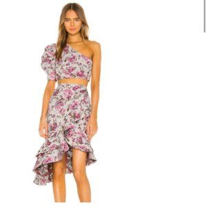 Michael Costello x Revolve Two Piece Skirt Set XS
